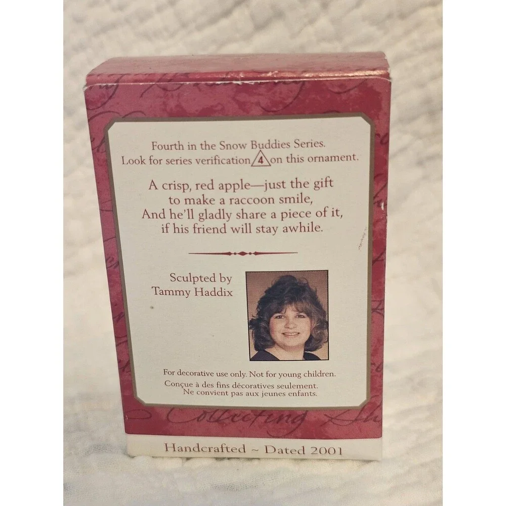 2001 Hallmark Keepsake Snow Buddies 4th in series Ornament - FREE SHIPPING